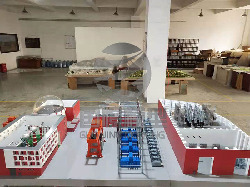 清镇市工业模型